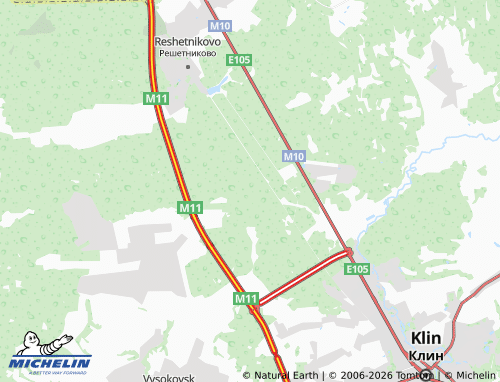 Carte MICHELIN Venetsiya SNT - ViaMichelin