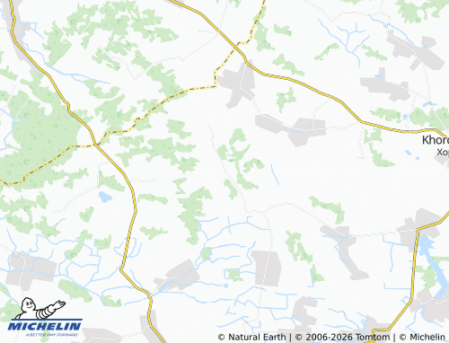 Mapa MICHELIN Radetska Boliarka - ViaMichelin