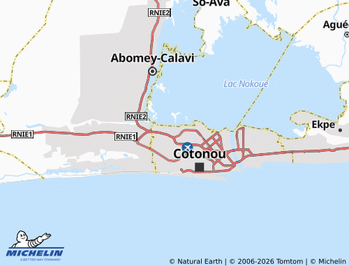 Mappa MICHELIN Zogbohouè - ViaMichelin