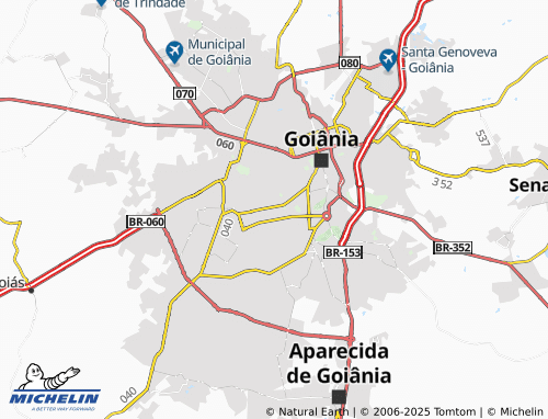 MICHELIN Jardim América map - ViaMichelin