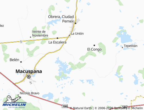 Mapa MICHELIN San Fernando - ViaMichelin