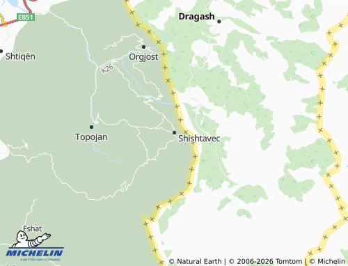 Mappa MICHELIN Shishtavec - ViaMichelin
