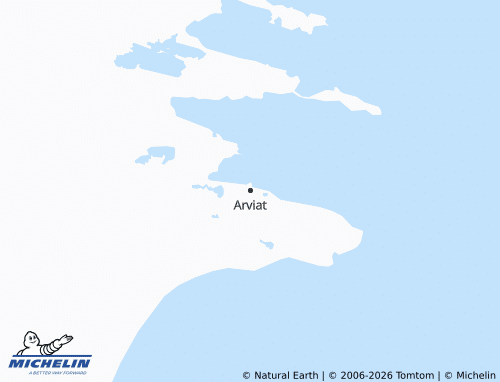 MICHELIN Arviat map - ViaMichelin