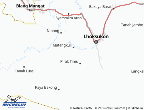 MICHELIN Mesjid Pirak map - ViaMichelin