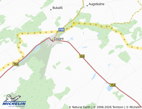Mapa MICHELIN Stungiai - ViaMichelin