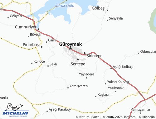 Mappa MICHELIN Şentepe - ViaMichelin