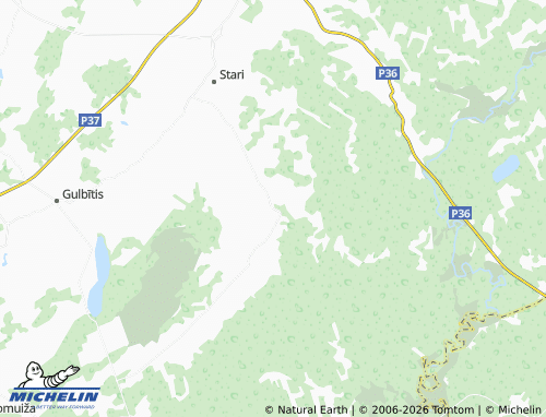 Mapa MICHELIN Daukstes - ViaMichelin