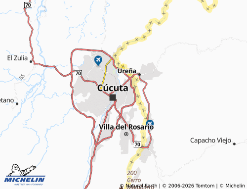 Mapa MICHELIN Tocorma I - ViaMichelin