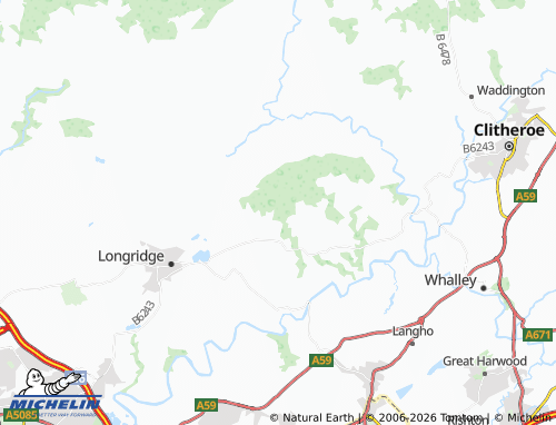Carte MICHELIN Dutton - ViaMichelin