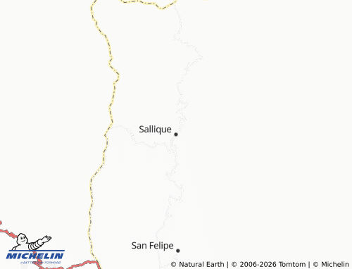 MICHELIN Sallique map - ViaMichelin
