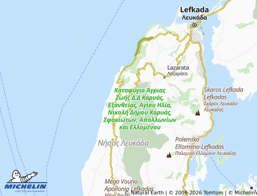 Mapa MICHELIN Exantheia - ViaMichelin