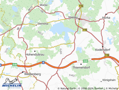 MICHELIN Diehsa map - ViaMichelin