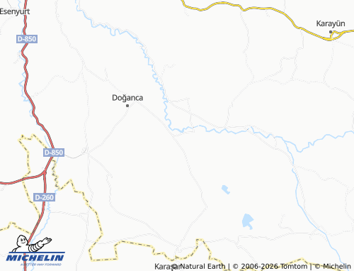 MICHELIN Güllük map - ViaMichelin
