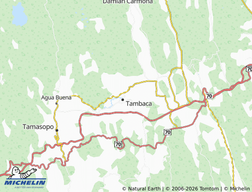 MICHELIN De Los Empleados map - ViaMichelin