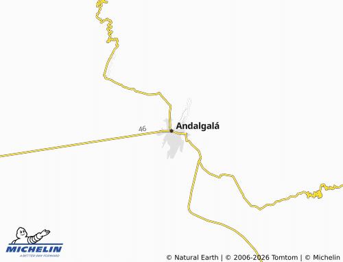 MICHELIN-Landkarte Andalgalá - ViaMichelin
