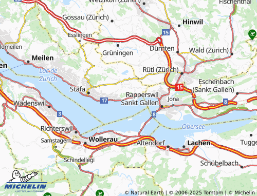 MICHELIN Oberschirmensee map - ViaMichelin