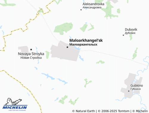 MICHELIN Vtoraya Podgorodnyaya map - ViaMichelin