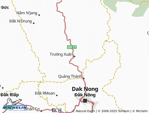 MICHELIN Trường Xuân map - ViaMichelin