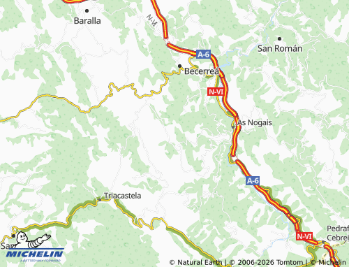 MICHELIN-Landkarte Ferrañol - ViaMichelin