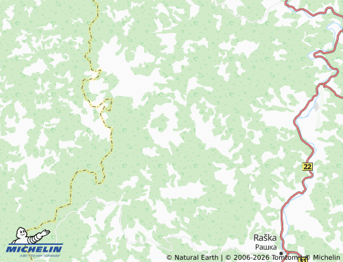 Carte MICHELIN Biniće - ViaMichelin