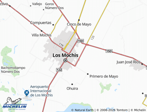 MICHELIN Prados del Valle map - ViaMichelin