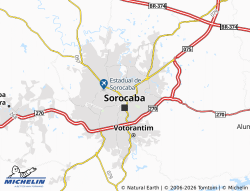 Mapa MICHELIN Vila Santana - ViaMichelin