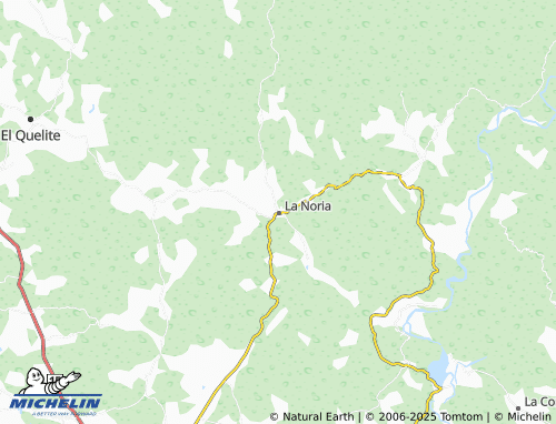 MICHELIN La Cruz map - ViaMichelin