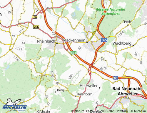 MICHELIN-Landkarte Wormersdorf - ViaMichelin