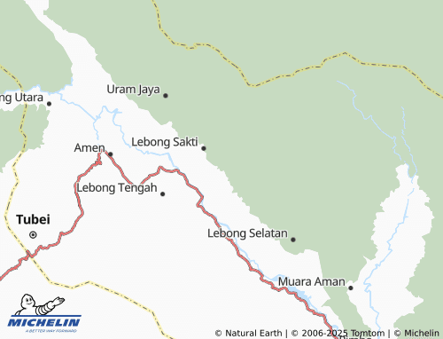 MICHELIN Ujung Tanjung III map - ViaMichelin