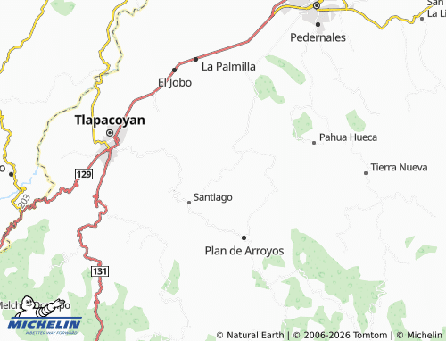 Mappa MICHELIN Rancho Nuevo - ViaMichelin