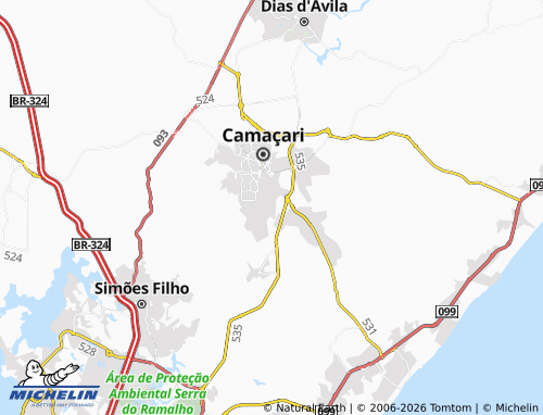 Mapa MICHELIN Verdes Horizontes - ViaMichelin