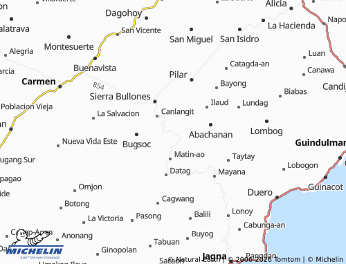 MICHELIN Canta-ub map - ViaMichelin