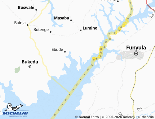 MICHELIN Mjanji map - ViaMichelin