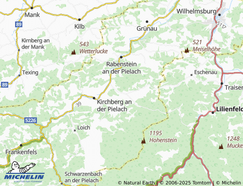 MICHELIN-Landkarte Tradigistdorf - ViaMichelin