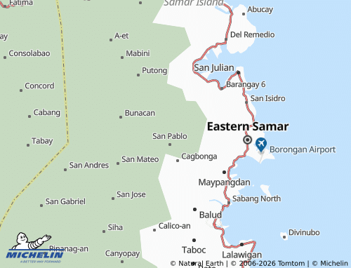 MICHELIN Amantacop map - ViaMichelin