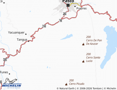 Mappa MICHELIN Santa Bárbara - ViaMichelin