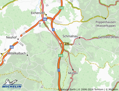 MICHELIN Döllbach map - ViaMichelin