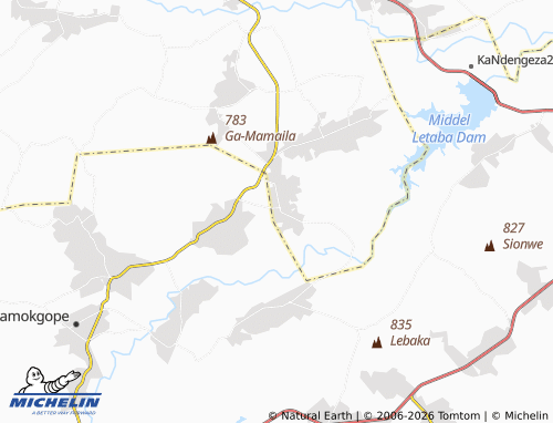 Mappa MICHELIN Witkoppies - ViaMichelin