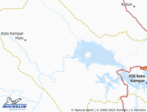 MICHELIN Muara Takus map - ViaMichelin