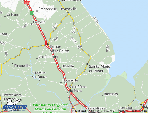 MICHELIN Boutteville map - ViaMichelin