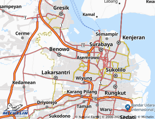 MICHELIN Tandes map - ViaMichelin