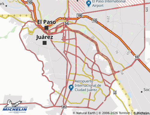 Mapa MICHELIN Del Márquez - ViaMichelin