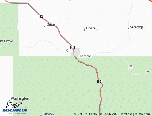 Mappa MICHELIN Chatfield - ViaMichelin
