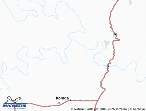 MICHELIN-Landkarte The Claims - ViaMichelin