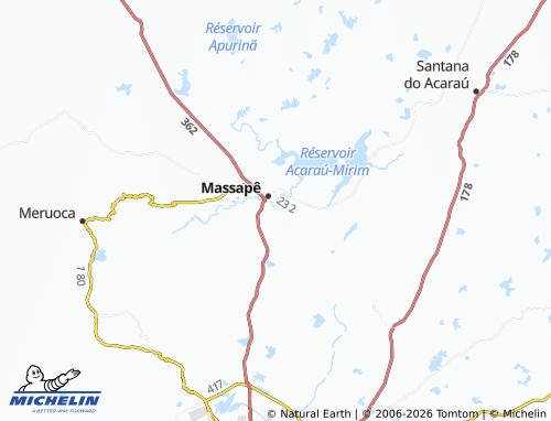 MICHELIN-Landkarte Nossa Senhora de Fátima - ViaMichelin