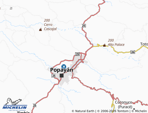 MICHELIN Villa Inés map - ViaMichelin