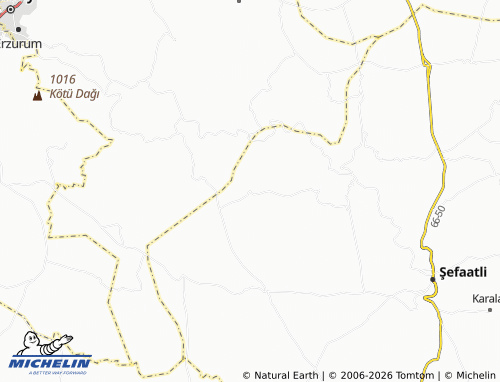 Mappa MICHELIN Akçakoyunlu - ViaMichelin