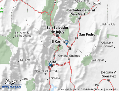 Mapa MICHELIN El Carmen - ViaMichelin