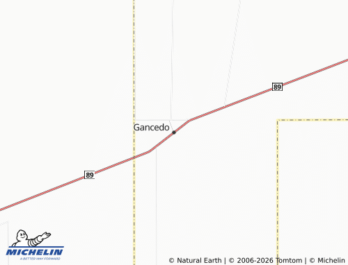 Mappa MICHELIN Gancedo - ViaMichelin
