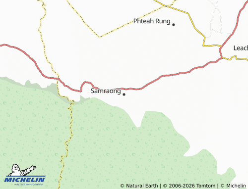 Carte MICHELIN Samraong - ViaMichelin